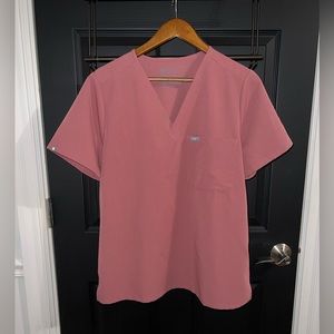 Catarina Figs Large Scrub Top Mauve